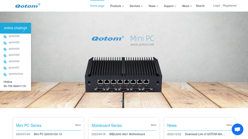 Qotom Mini PC-Qotom|Mini PC|Fanless Mini PC|Industrial Mini PC|NAS