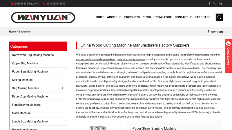 Image of China wood cutting machine Manufacturers Factory Suppliers