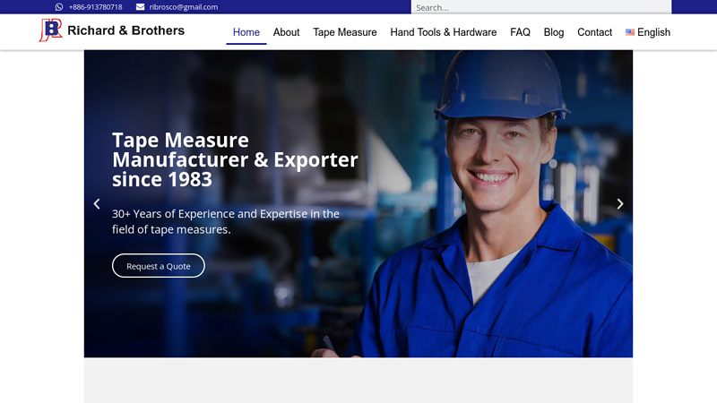 Best Tape Measure Manufacturer in Asia | Richard & Brothers