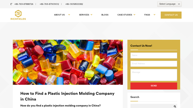 Image of How to Find a Plastic Injection Molding Company in China