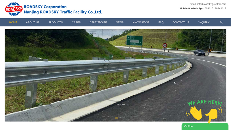 Highway Guardrail System Supplier - RoadSky