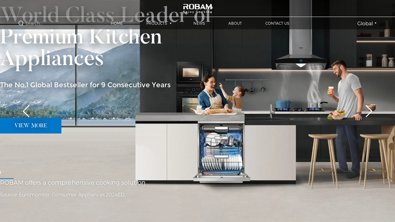 World Class Leader of Premium Kitchen Appliances / ROBAM