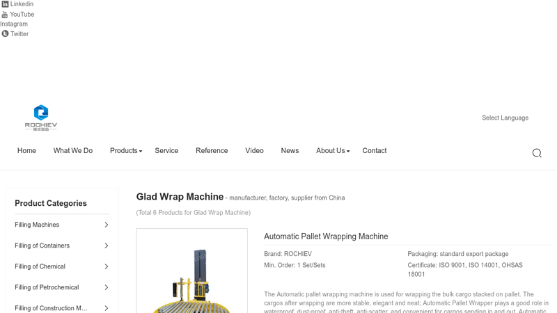 Image of Glad Wrap Machine Manufacture and Glad Wrap Machine Supplier in China