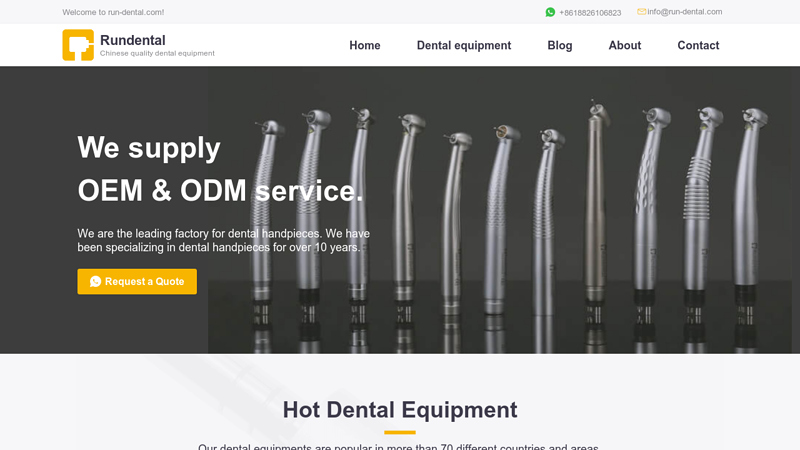 Rundental C A quality dental supply company from China