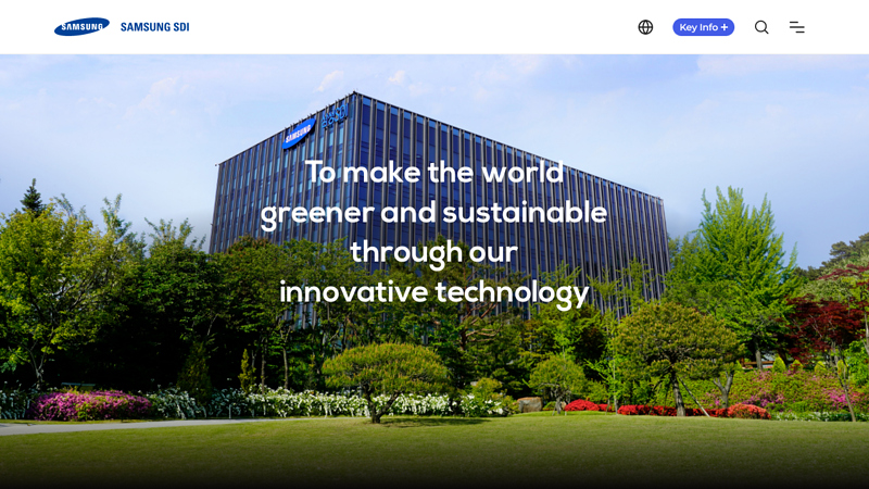 Samsung Li-Ion Battery & Renewable Energy | Samsung SDI Official Site