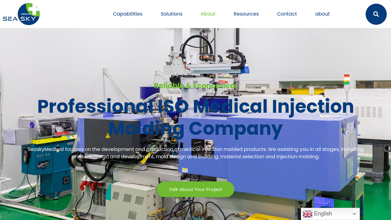 Reputable Medical Injection Molding Company | Seaskymedical