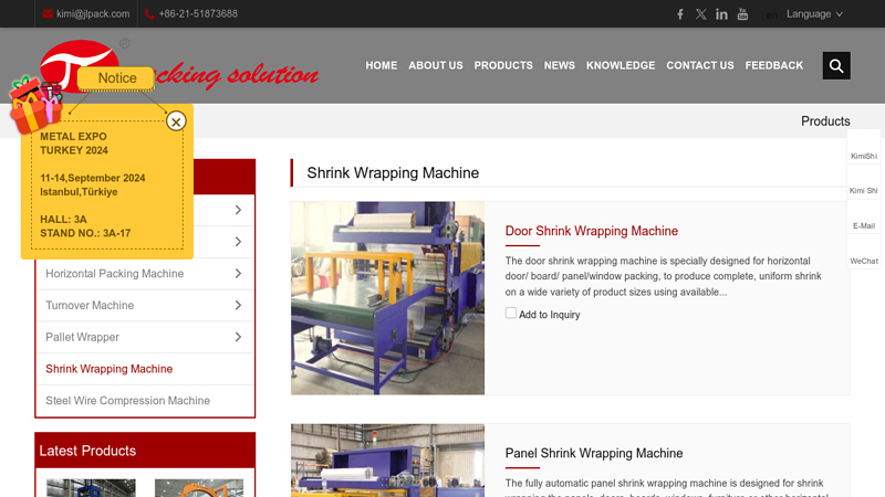 Image of China Pallet Stretch Wrapping Machine Suppliers and Manufacturers ...