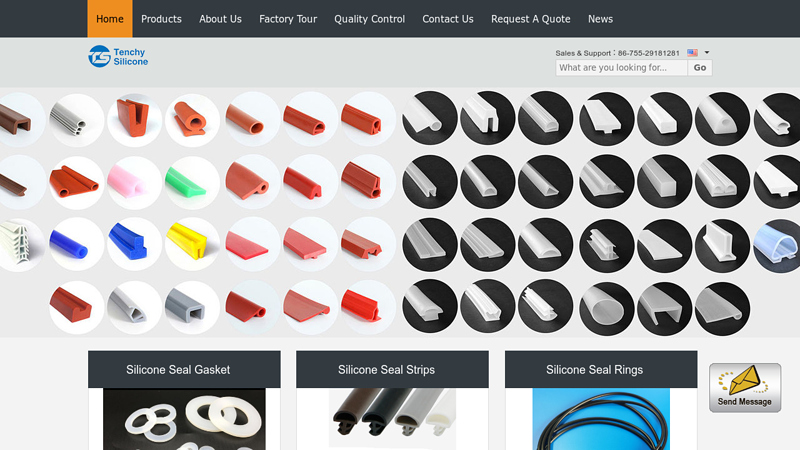 Quality Silicone Seal Gasket & Silicone Seal Strips factory from China