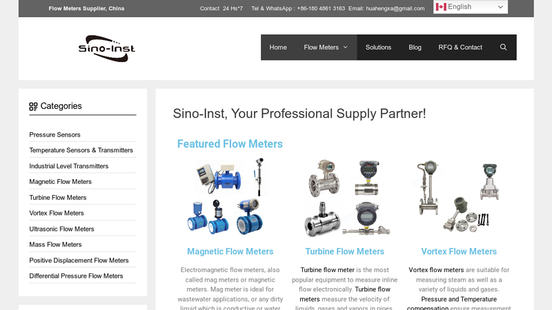 Sino-Inst, Your Professional Supply Partner! - Sino-Inst