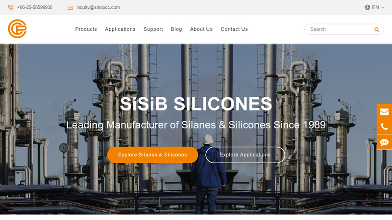 Professional Silanes & Silicones Manufacturer | SiSiB SILICONES