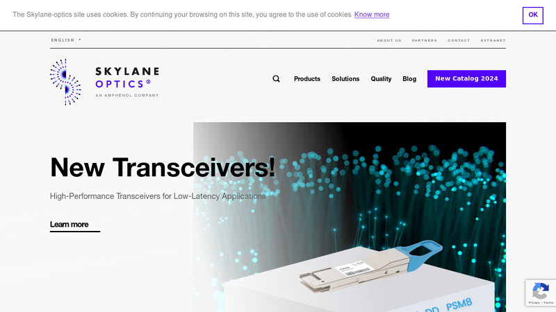 Leading provider of transceivers for optical communication - Skylane Optics