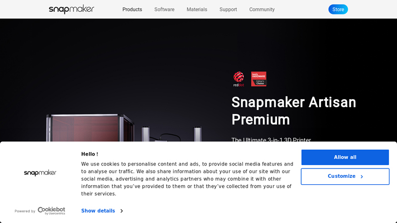 Snapmaker | The Best 3-in-1 3D Printer Manufacturer