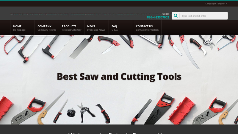 Soteck - A professional manufacturer of a wide variety of high quality hand-operated saws: pruning saws, hand saws, hacksaws, utility knives, pruning shears.