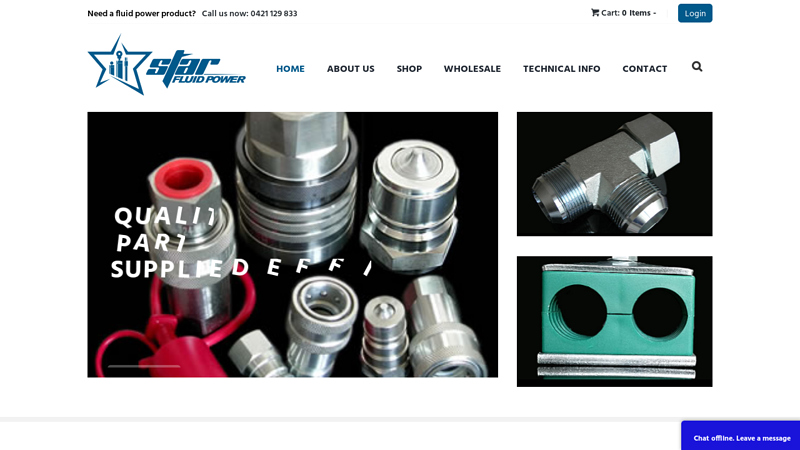 HOME - Star Fluid Power | Wholesale Hydraulic Hose, Fittings and Adaptors