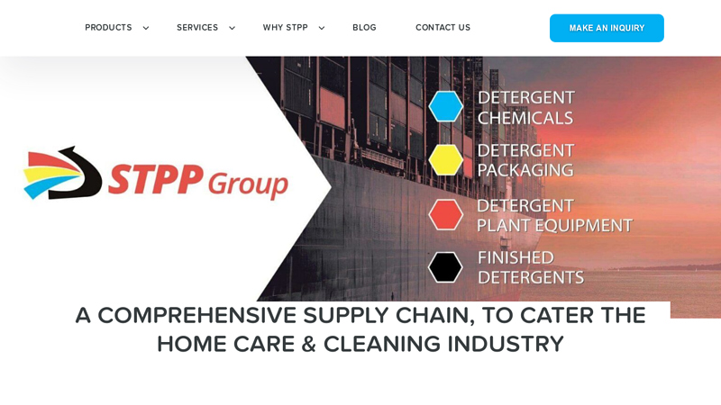 STPP Group: Supply Chain for Home Care & Cleaning Industry