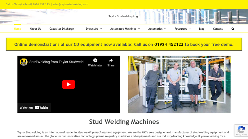 Stud Welding Machines | UK Stud Welder Machine Manufacturers