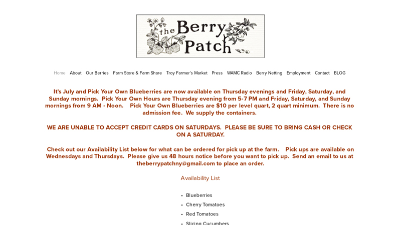 THE BERRY PATCH