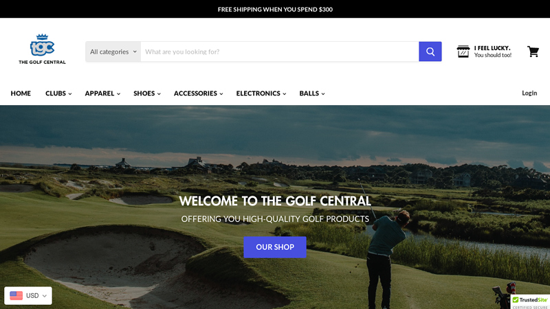 The Golf Central | Golf Products Store for Men and Women