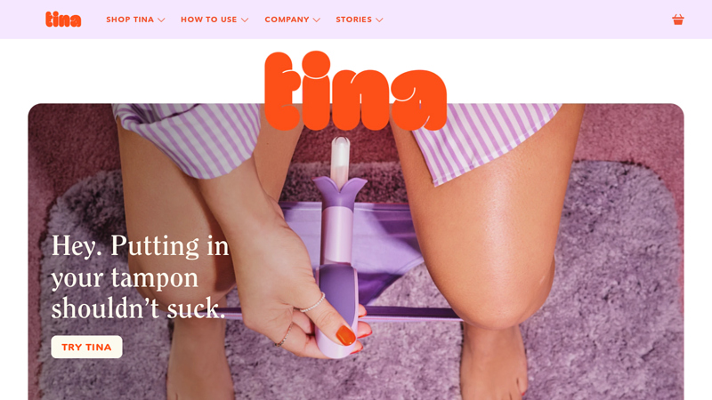 Tina Healthcare | Tampon Insertion Made Easy