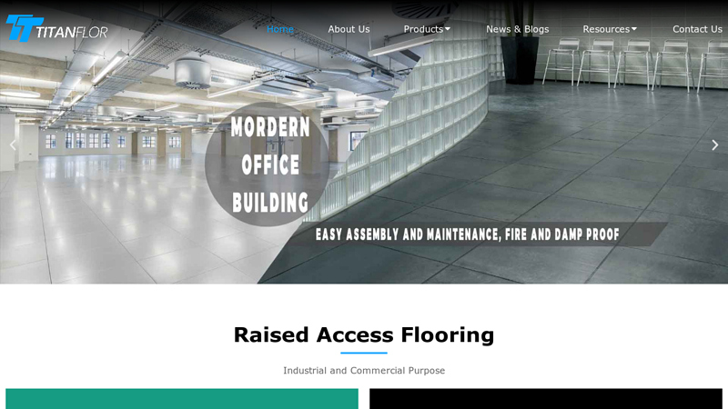 Leading Raised Access Flooring Manufacturer - Titanflor