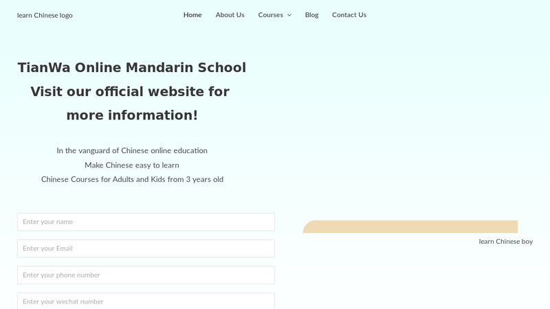 Best way to learn mandarin online - TianWa Mandarin