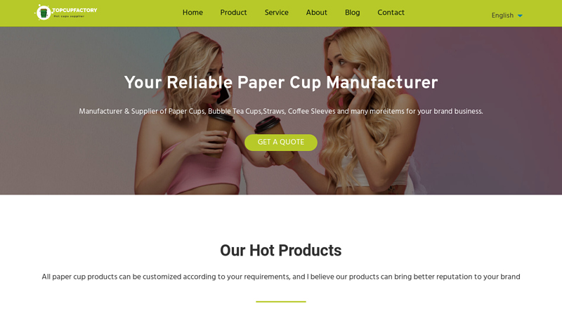 Paper Cup Manufacturer | Paper Cups Wholesale | TopCup Factory