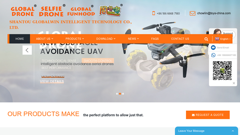 Drones, Rc Cars, Educational Toys - Globalwin Intelligent