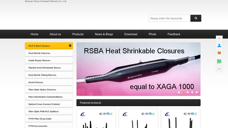 XAGA heat shrink closure,heat shrinkable closure,cable repair sleeve manufacturer supplier