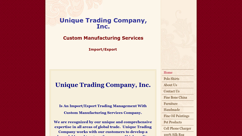 Unique Trading Company, Inc. - Home