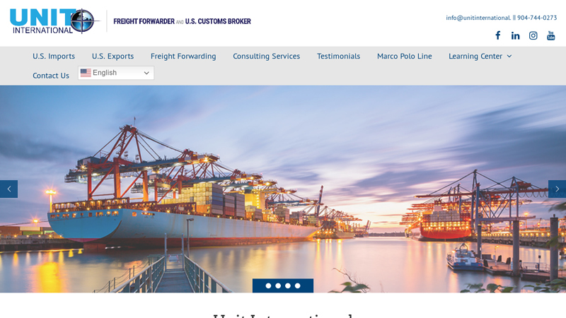 Unit International / U.S. Customs Broker and Freight Forwarder