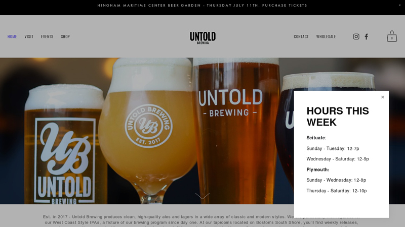 Untold Brewing | Home