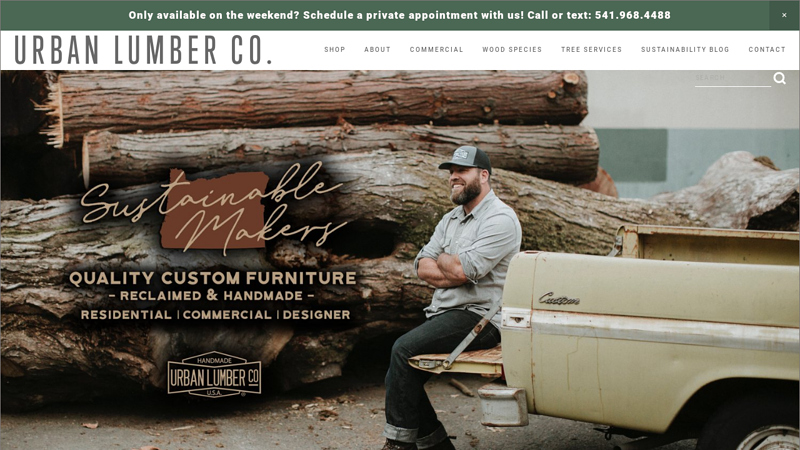 Urban Lumber Co. | Live Edge Tables | Custom Hardwood Furniture