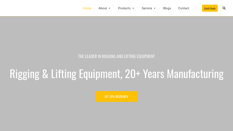 Image of China Supplier for Rigging & Lifting Equipment