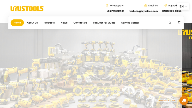 UYUSTOOLS - China Power Tools, Hand Tools & Hardware Tools Manufacturer