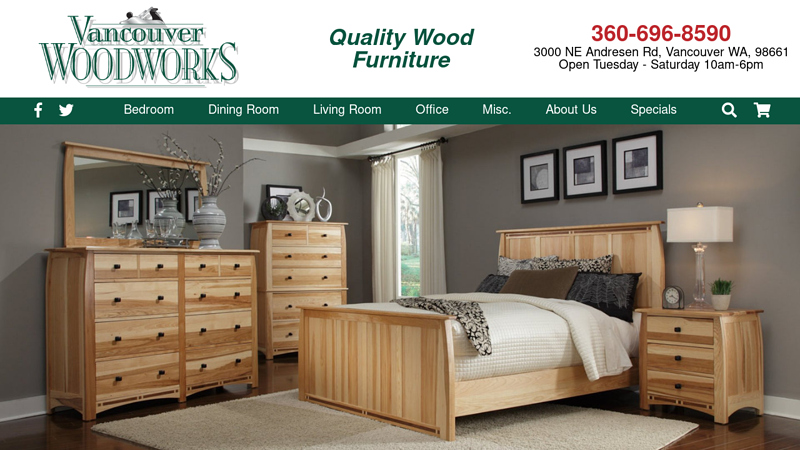 Wood Furniture Store Portland Vancouver Camas | Vancouver Woodworks