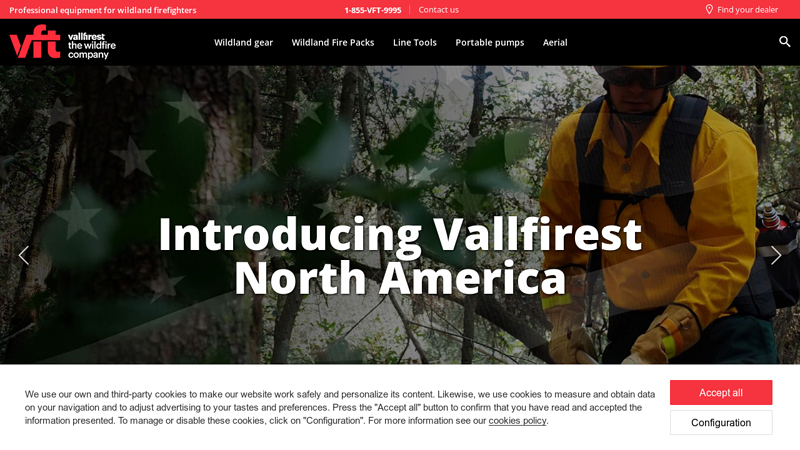 Wildland fire gear, tools and equipment for wildland firefighters | Vallfirest