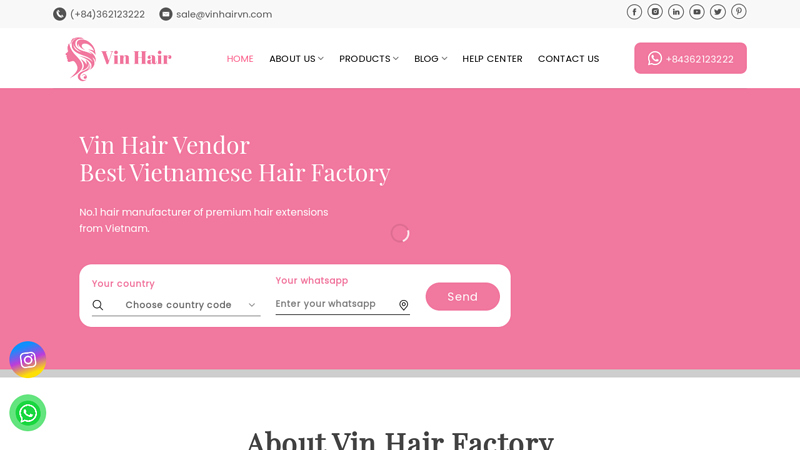 Vin Hair | Best Vietnamese Hair Factory - Wholesale Hair Vendor