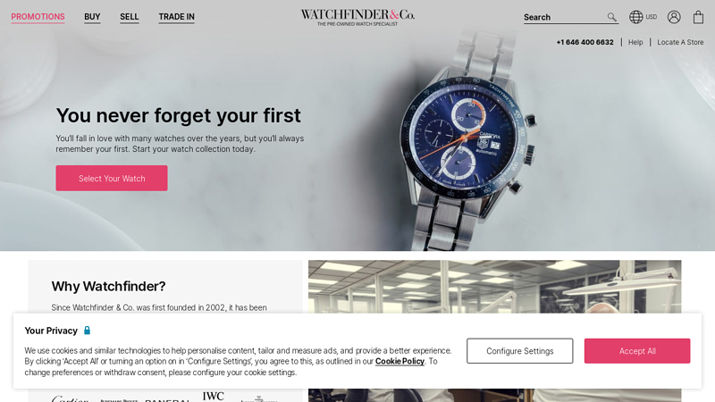 Watchfinder & Co. - The Pre-Owned Watch Specialist