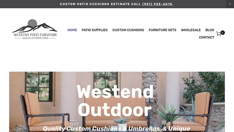 Patio Furniture Southern California | Westend Cushions & Umbrellas