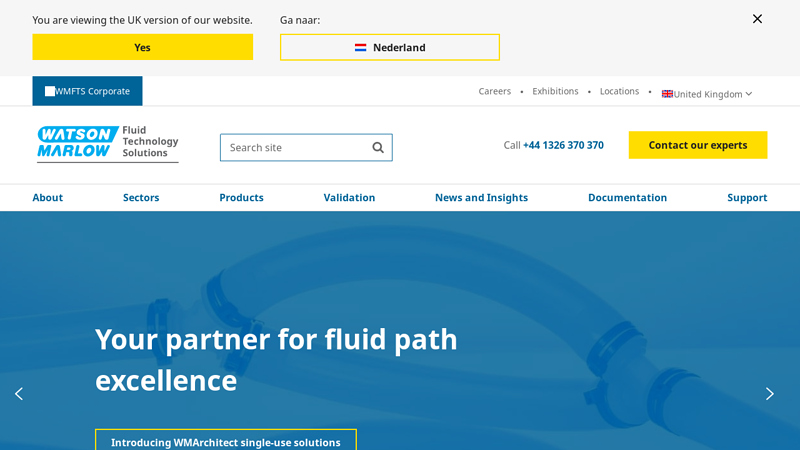 Welcome to Watson Marlow Fluid Technology Solutions | WMFTS