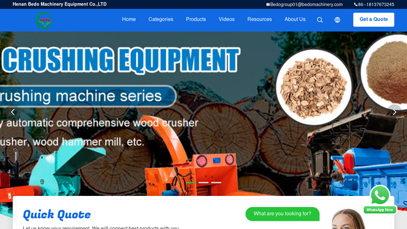 Image of Quality Wood Chipper Machine & Wood Crusher Machine factory from China