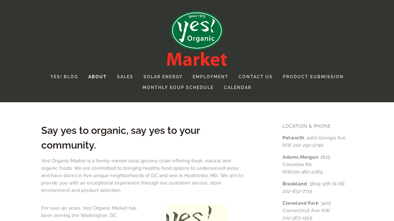 Yes! Organic Market