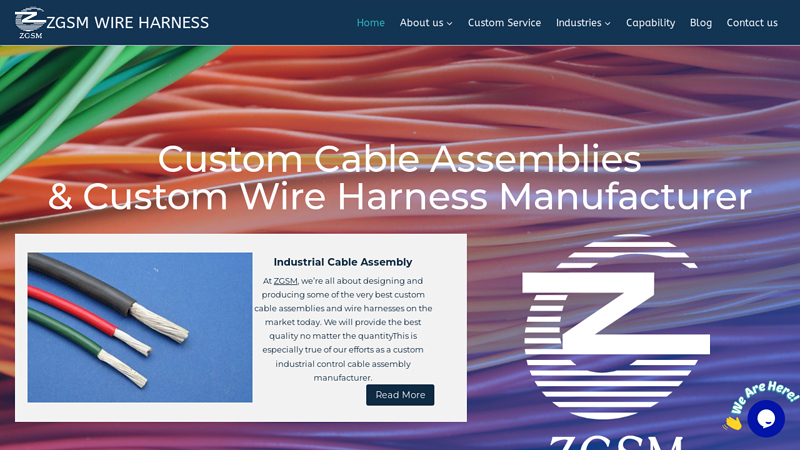 Best Wire Harness & Cable assembly Supplier & Factory in China | ZGSM Wire Harness