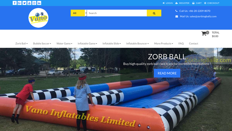 Zorbing Ball, Bubble Soccer Ball, Water Walking Ball