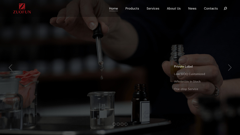 Perfume Manufacturer | Fragrance Manufacturer - Zuofun