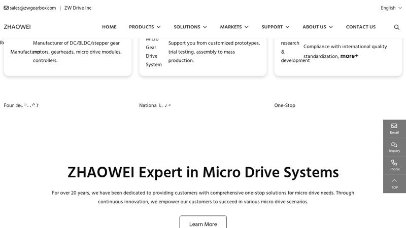 ZHAOWEI Drive Systems | ZHAOWEI