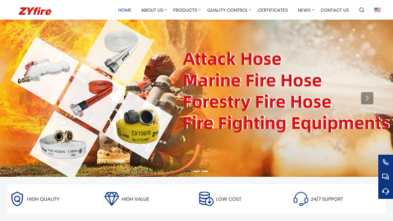 Agricultural Hose, Mining Dewatering Hose, Industrial Hose Suppliers - ZYfire Hose Corporation