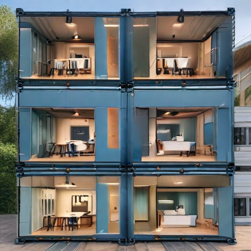 collapsible container homes