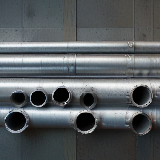 galvanized steel pipes