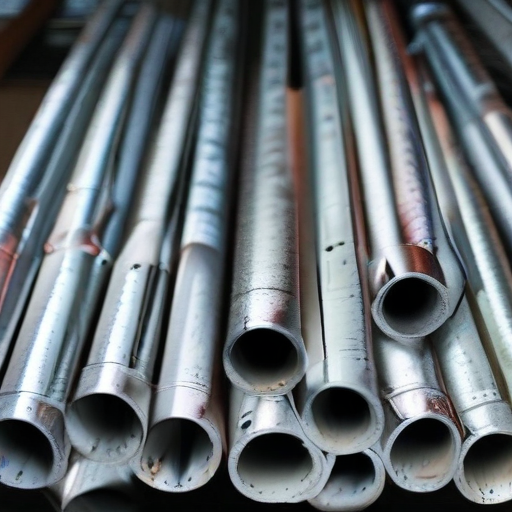 galvanized steel pipes